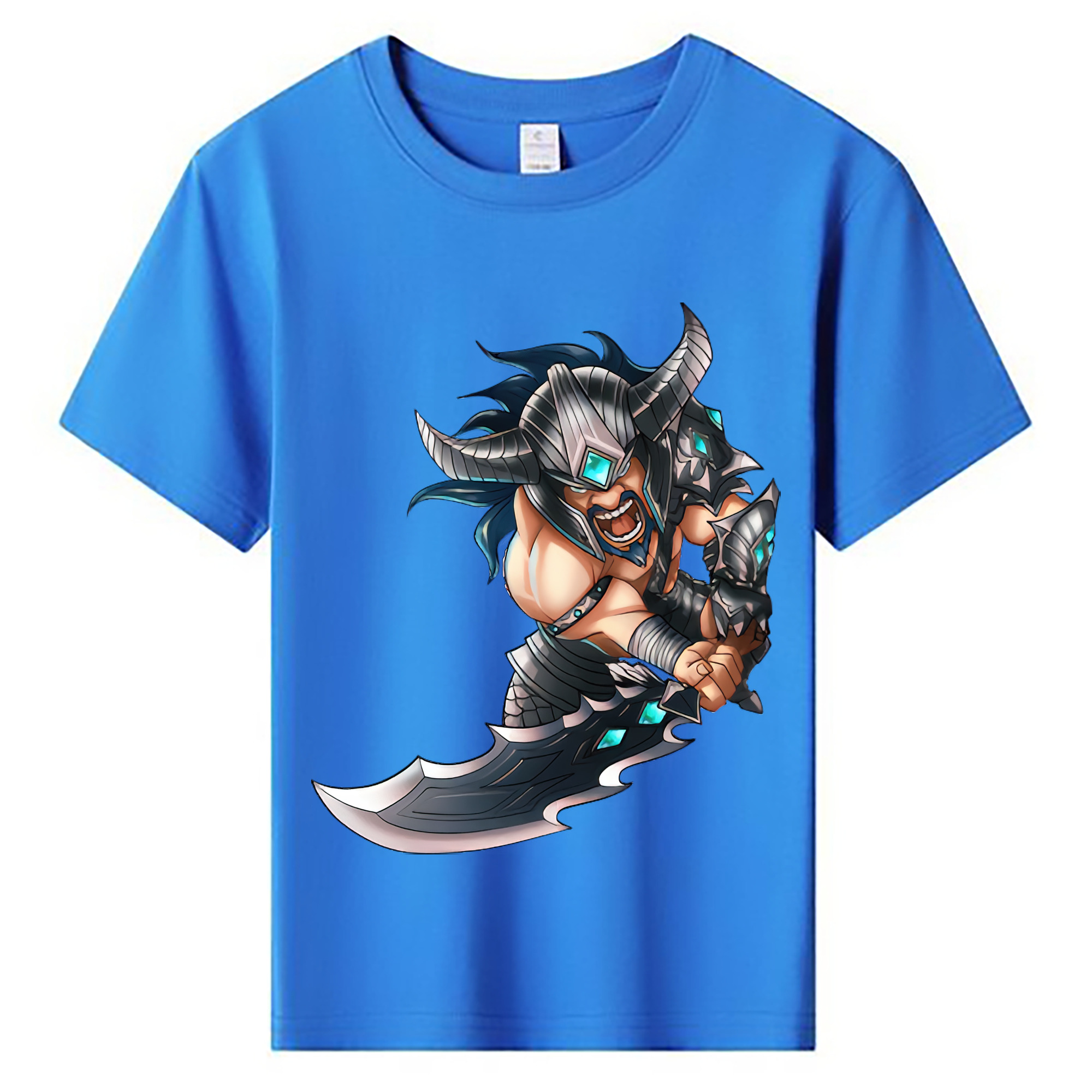 （画像用） リーグ・オブ・レジェンド League of Legends LOL 綿100％キッズTシャツ（フロントプリント）